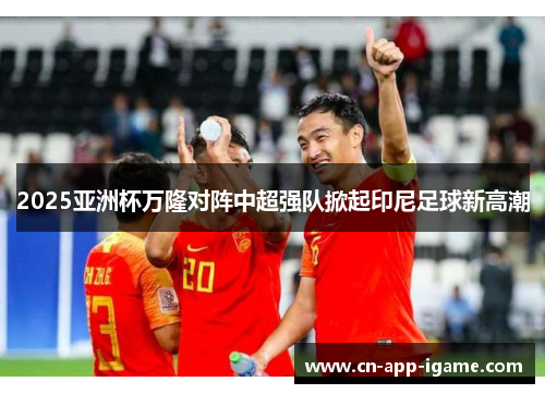2025亚洲杯万隆对阵中超强队掀起印尼足球新高潮